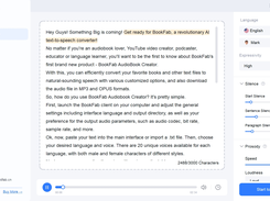 BookFab Audio Creator