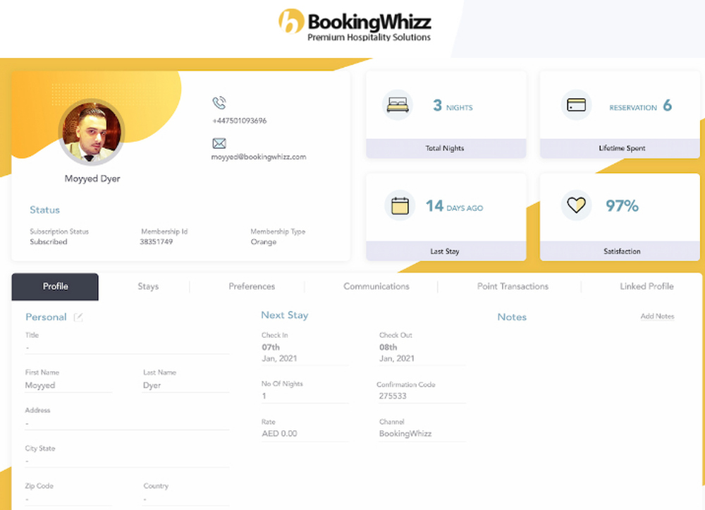 BookingWhizz Screenshot 1