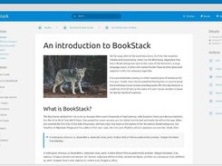 BookStack Screenshot 1