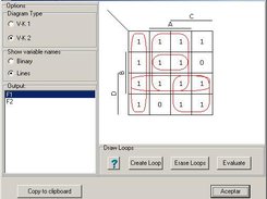 Learning mode with a couple loops drawn
