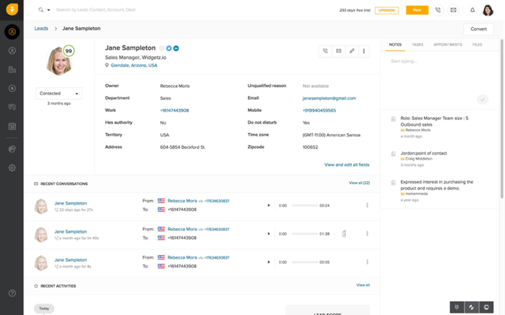 Boolment CRM Software Screenshot 1