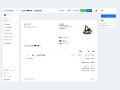 Quotes, invoices, and equipment rental agreements