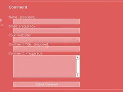 Form to add comments to a blog post.