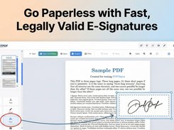 Boost PDF Sign tool allows users to add secure digital signatures to PDFs quickly, with no software installation required.