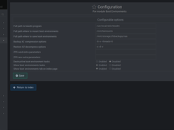 Boot Environments Manager for Webmin Screenshot 5