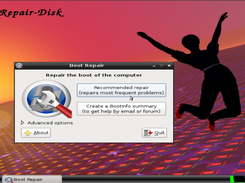 Boot-Repair-Disk main screen