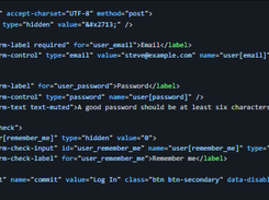 bootstrap_form Screenshot 1