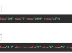 bootstrap-input-spinner Screenshot 1