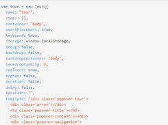 Bootstrap Tour Screenshot 2