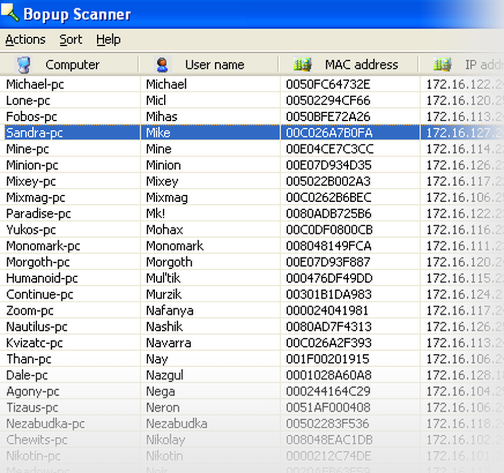 Bopup Scanner Screenshot 1