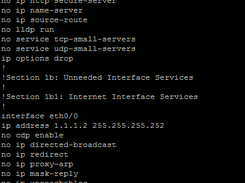 Configuration File Snippet