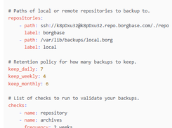 Borgmatic Screenshot 1