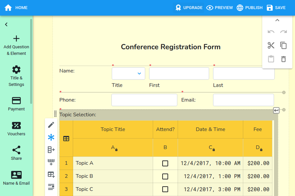 Zapof Form, intuitive, fast, and powerful form builder