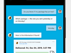 Bot Framework Web Chat Screenshot 2