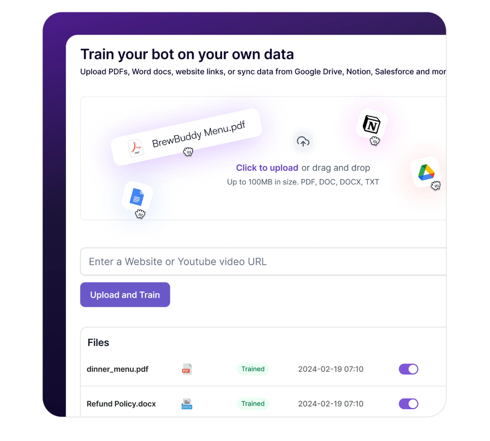 Botsonic Screenshot 1