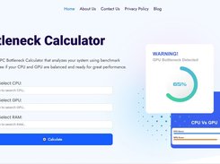 Bottleneck Calculator Screenshot 1