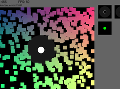 Whiteholes push cubes away