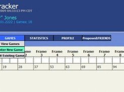 Input form for new game