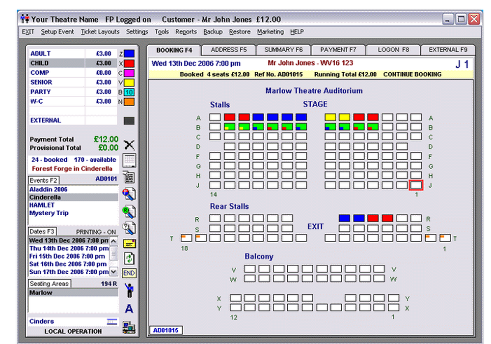 Box-Office 2000 Screenshot 1