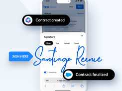 Move business forward with seamless e-sign