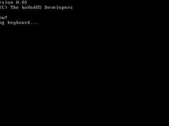 A first screenshot from the 4th january 2010.