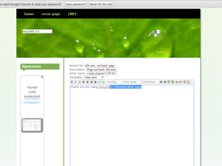 boxyCMS free and lightweight cms Screenshot 1