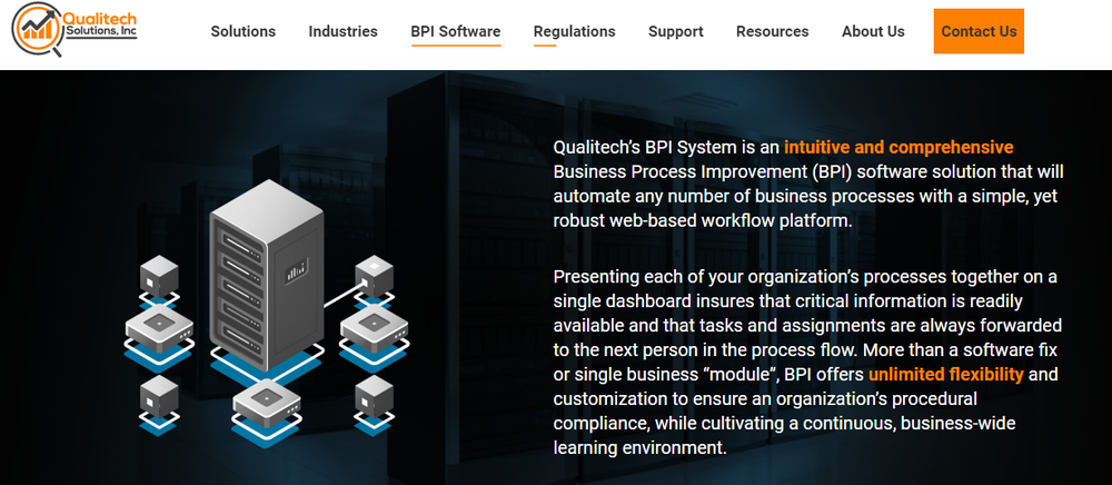 BPI System Screenshot 1