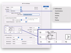 BPT-Pro setting dialog