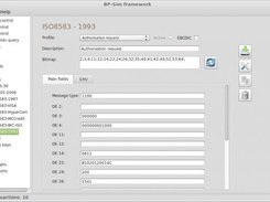 BP-Sim Format configuration screen