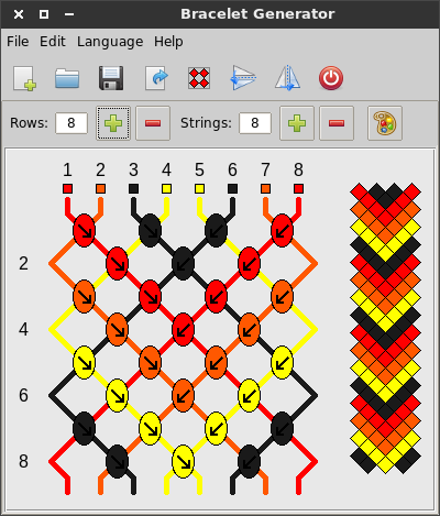 Buy Sweet Travels Friendship Bracelet Pattern PDF Tutorial Strong Beginner  Level Online in India - Etsy