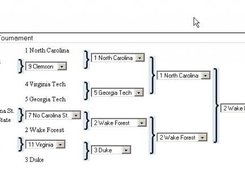 Entry of an ACC Bracket