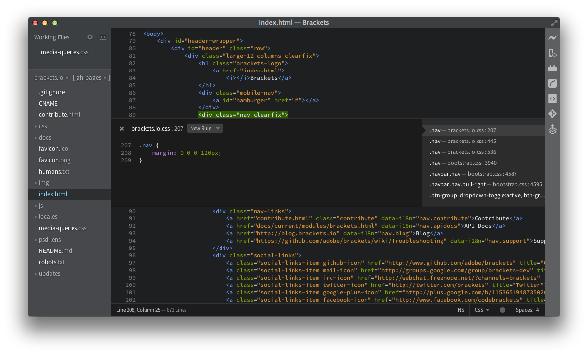 Brackets Download Sourceforge Net Brackets Download Sourceforge Net