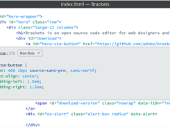 Brackets Screenshot 1