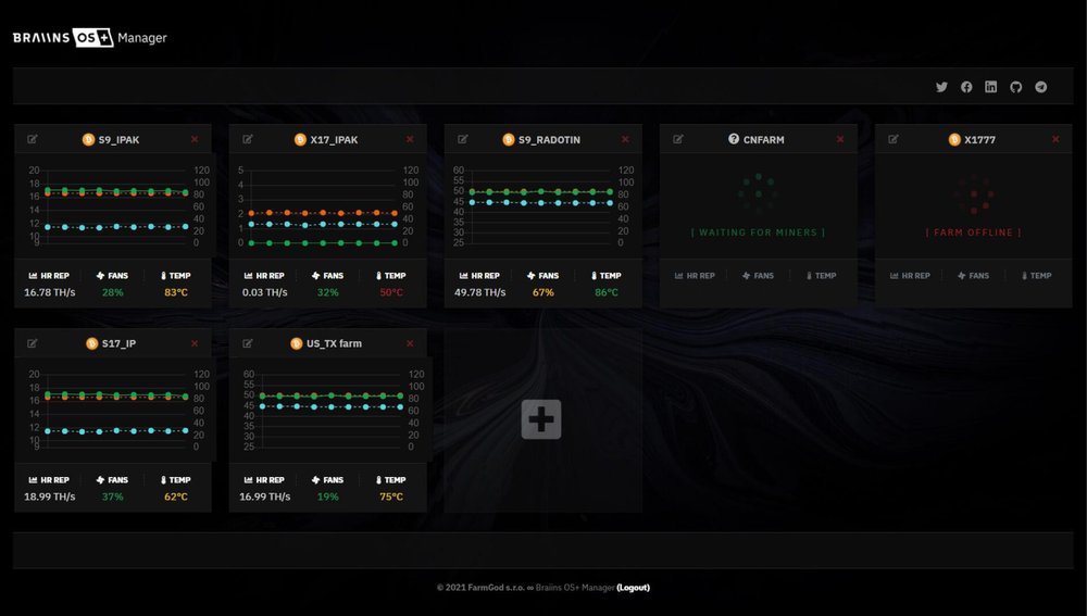 Braiins OS+ Screenshot 1