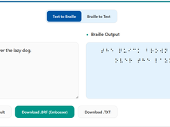 Braill Translator - Main Tool
