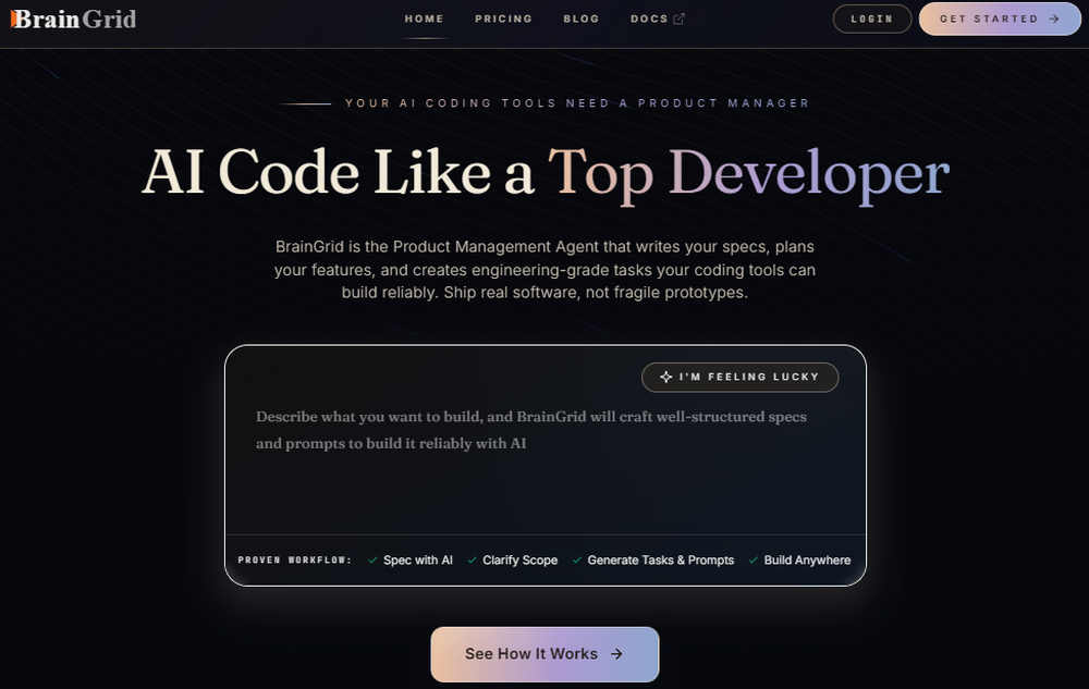 BrainGrid Screenshot 1