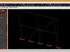 Example of instability out of strucural plane