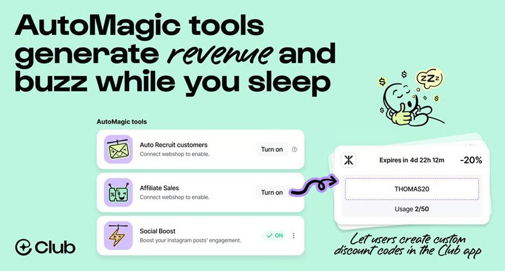 Generate revenue and buzz while you sleep