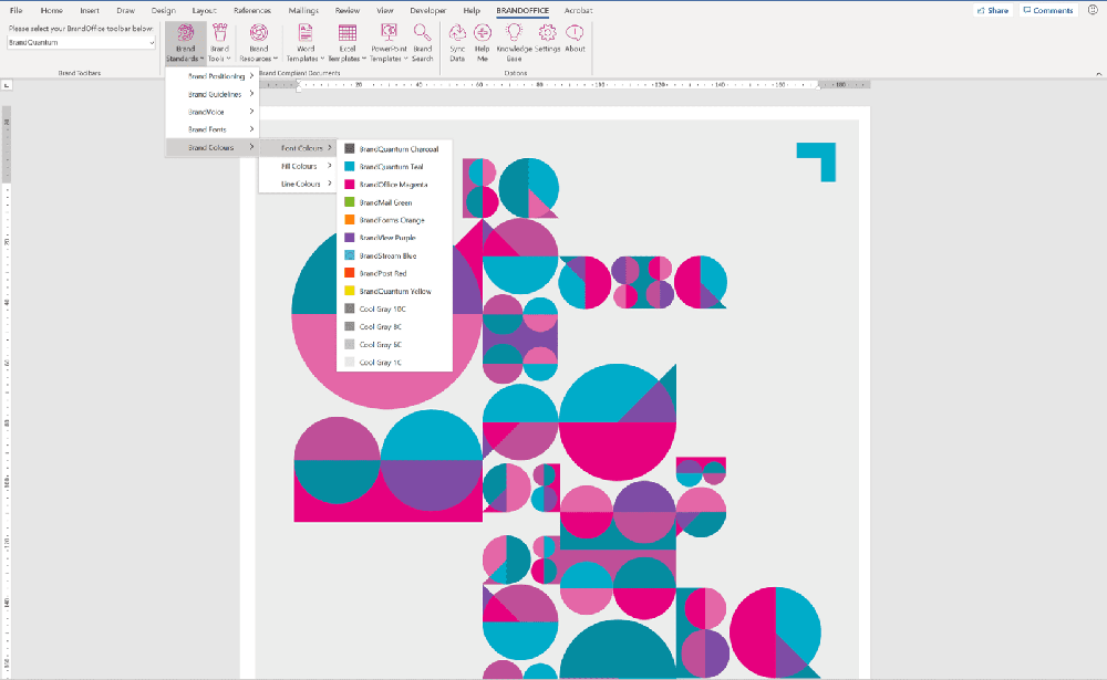 Brand Consistency in Word, Excel and PPT