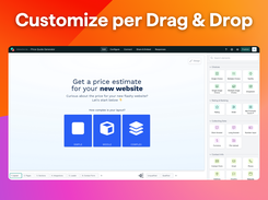 Customize funnels using drag-and-drop