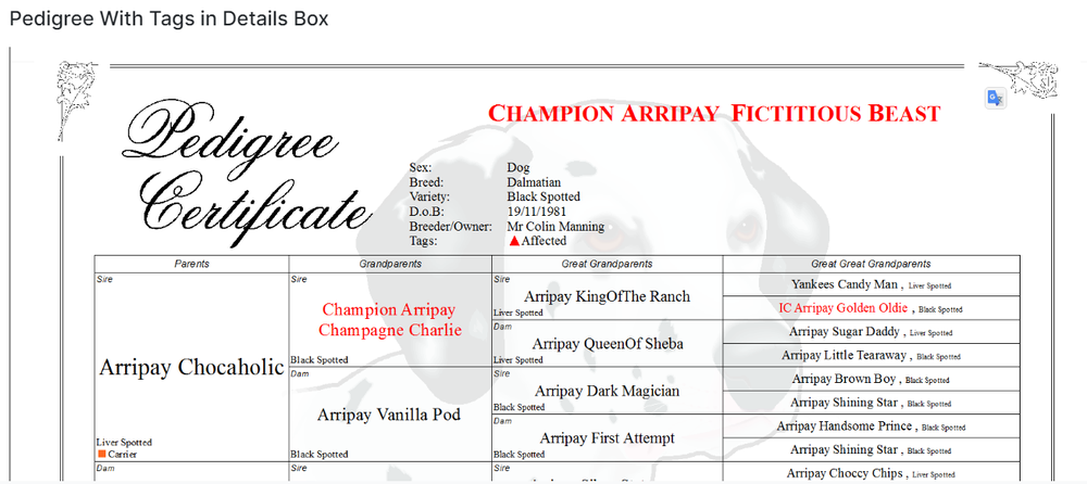 Breeders Assistant Screenshot 1