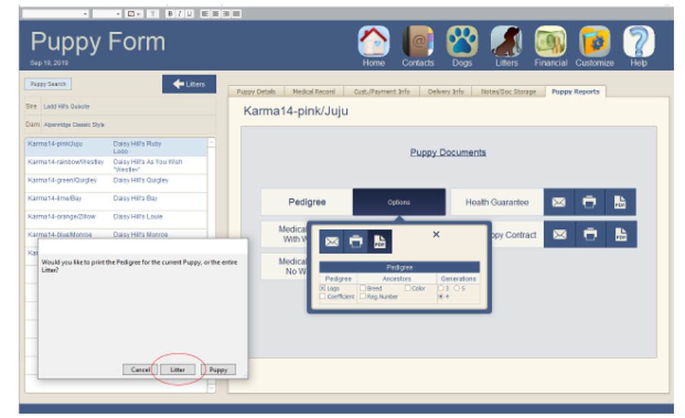 BreederZOOpro Screenshot 1