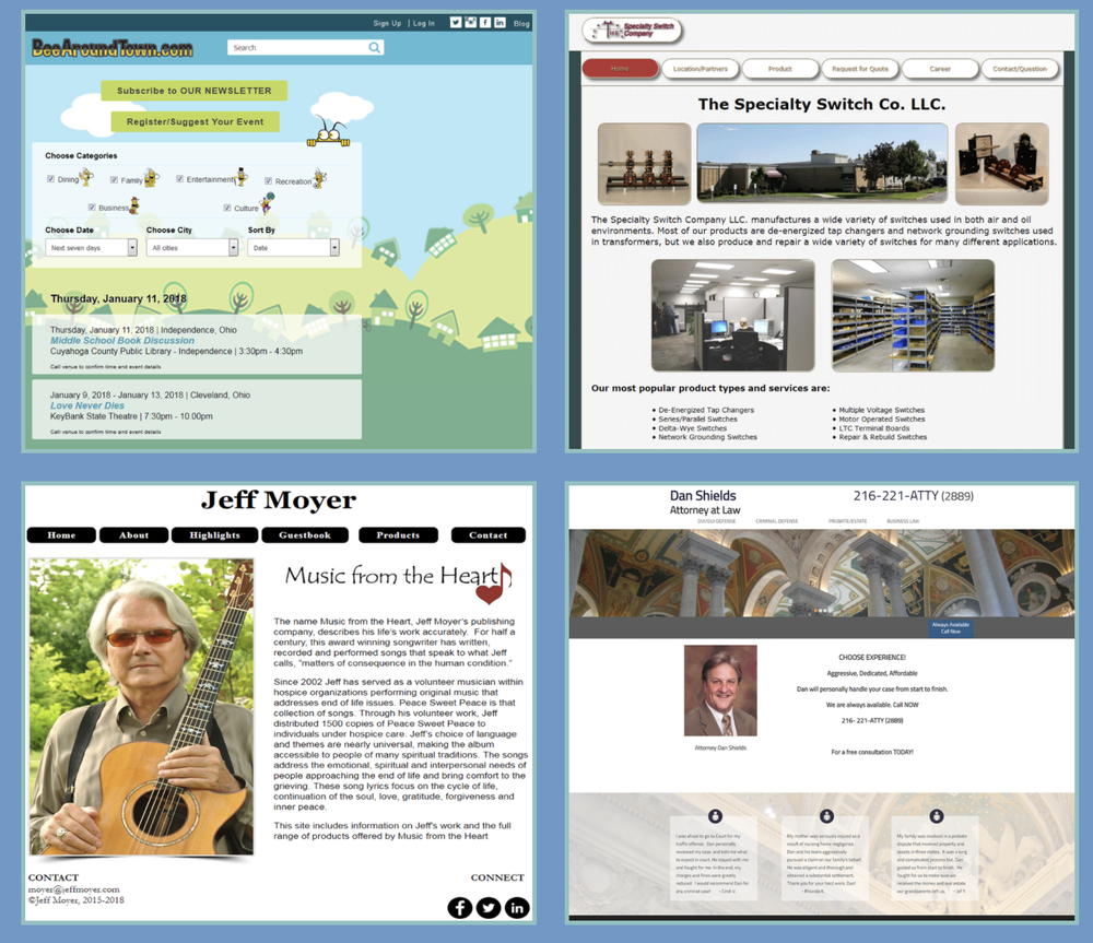 Breeze Website Builder Screenshot 1