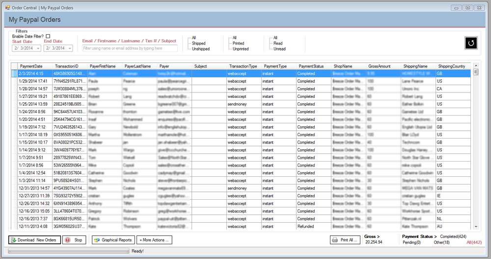 Breeze Order Manager Screenshot 1