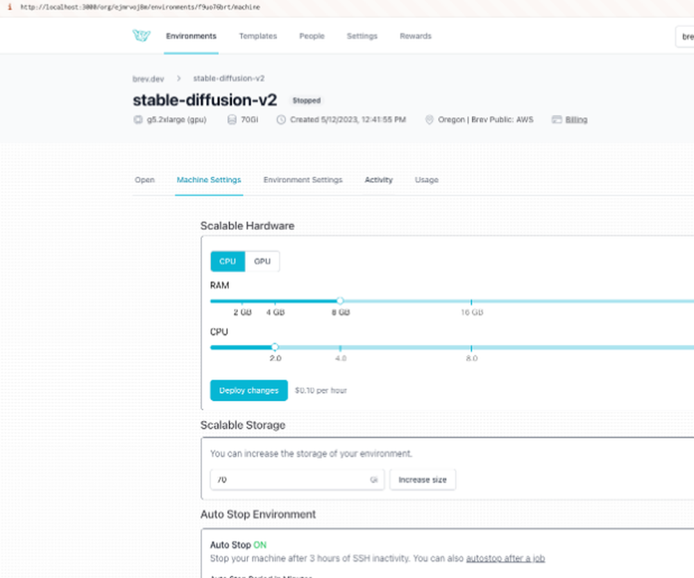NVIDIA Brev Screenshot 1