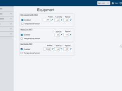Equipment setup