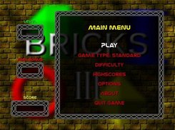 Main menu