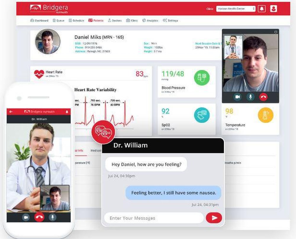 Bridgera myHealth Screenshot 1
