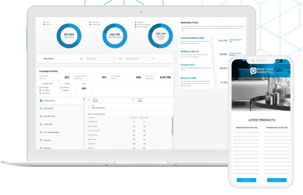 BriefYourMarket.com Screenshot 1