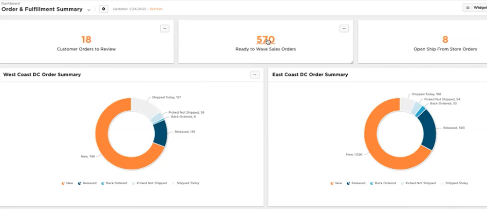 Deposco Bright Warehouse Screenshot 1